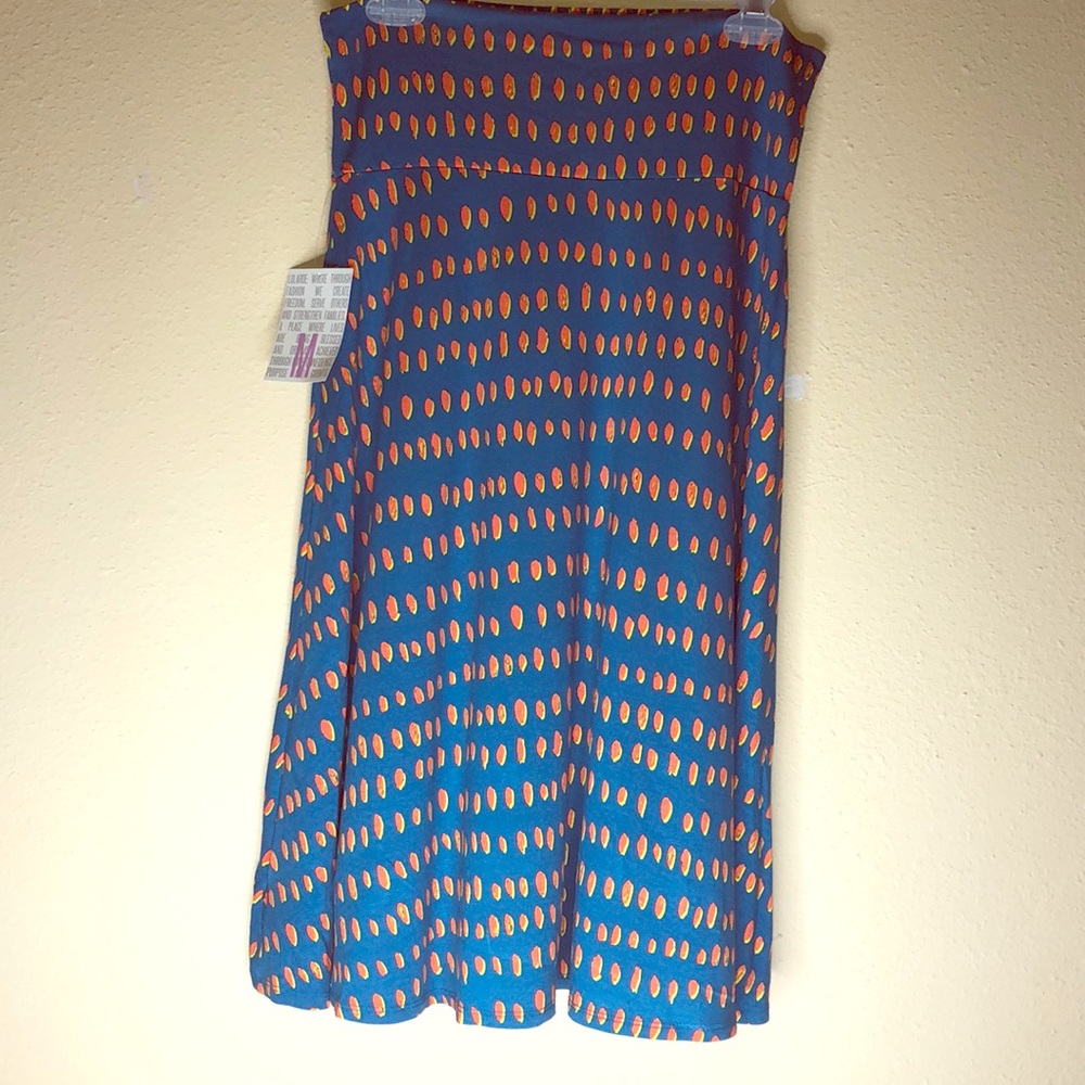 LuLuRoe girls Azure skirt  Size M